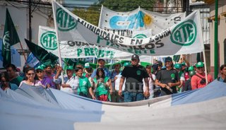 Otra marcha de ATE por la apertura de paritarias